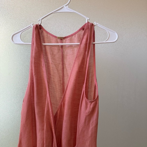 CULT GAIA Solene Midi Dress in Jaipur Pink Sz L - Picture 4 of 7